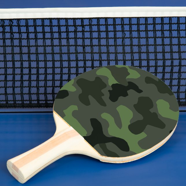 Raquete De Ping Pong Camuflagem verde-cinza n.o 14 (Insitu)