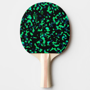 Raquete De Ping Pong Camuflagem Verde Legal Trendy