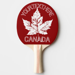 Raquete De Ping Pong Canadá Ping Pong Paddles Personaliza Jogos