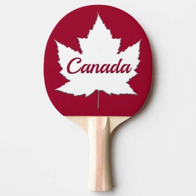 Raquete De Ping Pong Canadá Ping Pong Paddles Personaliza Jogos (Frente)