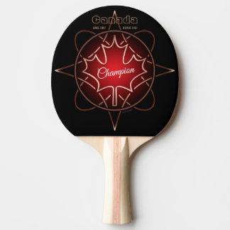 Raquete De Ping Pong Canadiano Campeão Ping Pong Paddle