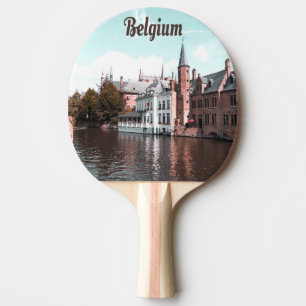 Raquete De Ping Pong Canal Bélgica Bruxelas