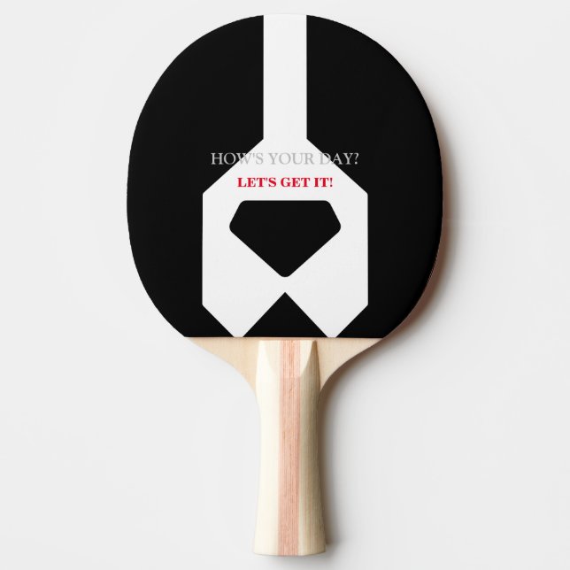Raquete De Ping Pong Cão-de-montanha (Frente)