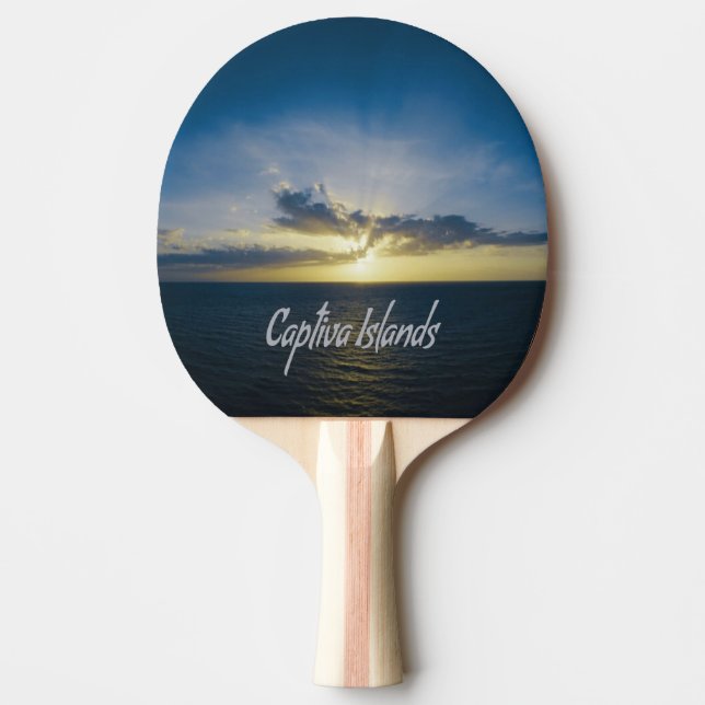 Raquete De Ping Pong Captiva Islands Flórida (Frente)