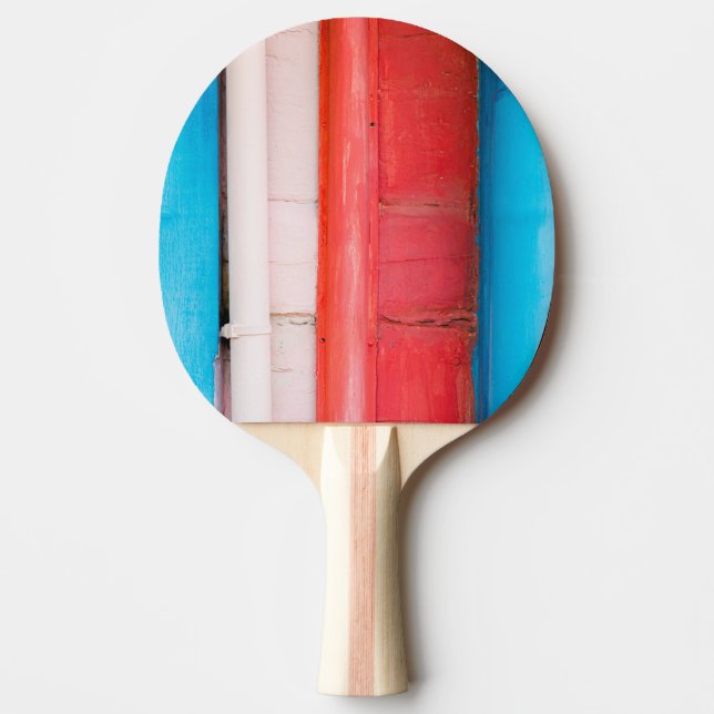 Raquete De Ping Pong Caribe cores - abstrato (Frente)