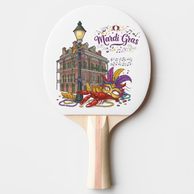 Raquete De Ping Pong Carnaval (Frente)