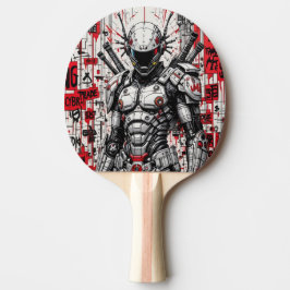 Raquete De Ping Pong Carregador de Grafite do Cyberpunk Pong Paddle -