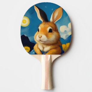 Raquete De Ping Pong Carregador de Pino Coelho de Primavera Starry