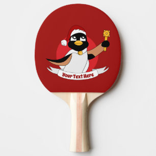 Raquete De Ping Pong Cartoon de Natal Ping Pong Paddle