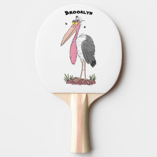 Raquete De Ping Pong Cartoon engraçado marabou