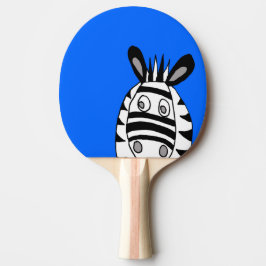 Raquete De Ping Pong cartoon zebras pingue-pongue