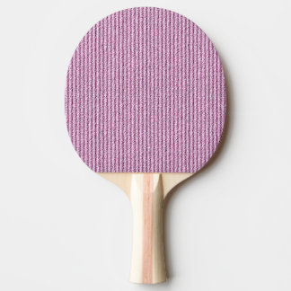 Raquete De Ping Pong Casual Pink Corduroy Stripe Pattern