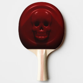 Raquete De Ping Pong Caveira Sanguínea