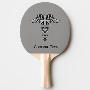 Raquete De Ping Pong Celtic Knot Caduceus