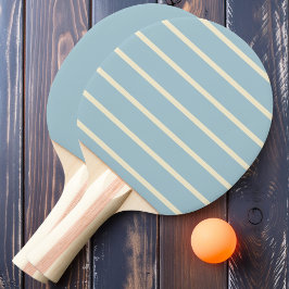 Raquete De Ping Pong Céu Claro Listrado e Sólido