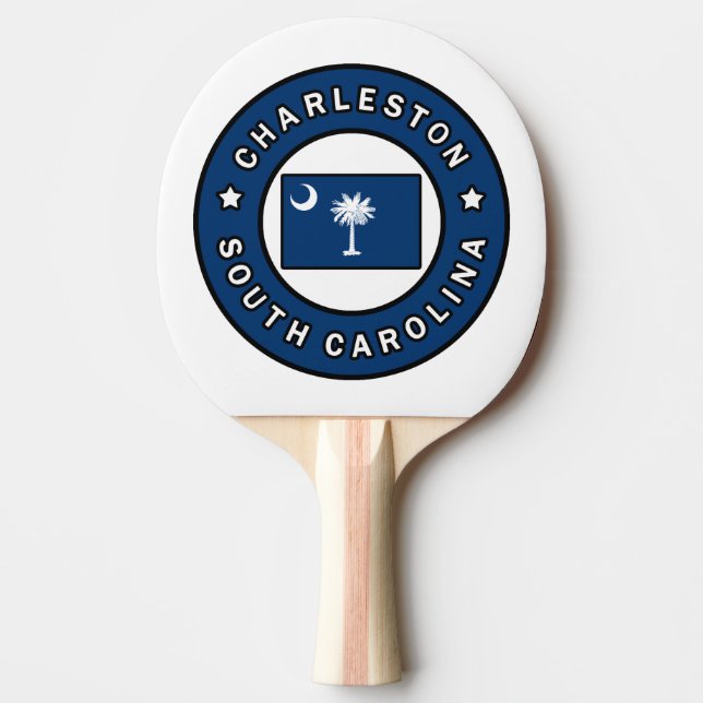 Raquete De Ping Pong Charleston Carolina do Sul (Frente)