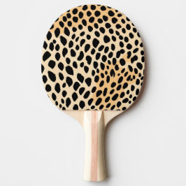 Raquete De Ping Pong Cheetah Impressão Pattern