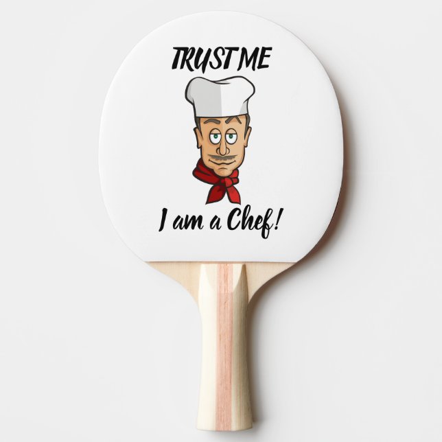 Raquete De Ping Pong Chef (Frente)