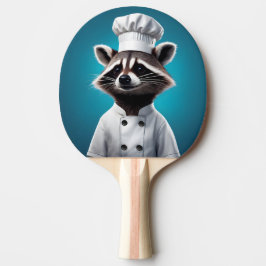 Raquete De Ping Pong Chef Raccoon