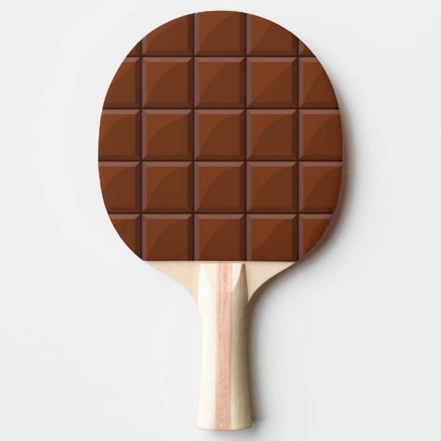 Raquete De Ping Pong Chocolate de leite (Frente)