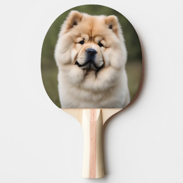 Raquete De Ping Pong Chow Chow (Frente)