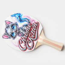 Raquete de Ping Pong Chrome Kitten
