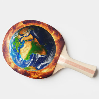 Raquete De Ping Pong Ciclo de Criação e Destruição da Terra Ping Pong