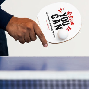 Raquete De Ping Pong Citação Famosa Presidencial Inspiradora