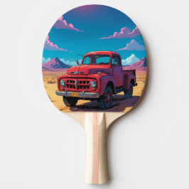 Raquete de Ping Pong Clássica Americana
