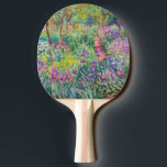 Raquete De Ping Pong Claude Monet - O Jardim Íris de Giverny<br><div class="desc">Jardim Íris em Giverny / Jardim do Artista em Giverny - Claude Monet,  1899-1900</div>