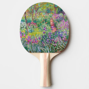 Raquete De Ping Pong Claude Monet - O Jardim Íris de Giverny