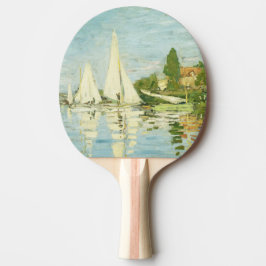 Raquete De Ping Pong Claude Monet. Regattas em Argenteuil