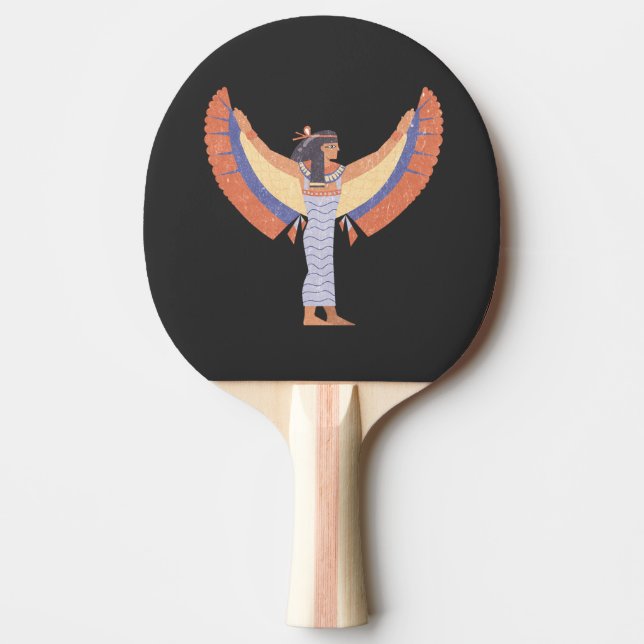 Raquete De Ping Pong Cleópatra. (Frente)