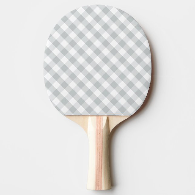 Raquete De Ping Pong Clique em Personalizar para alterar Cinza para a s (Frente)