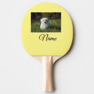 Raquete De Ping Pong Cobertor personalizado com foto de animal colorido