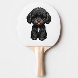 Raquete De Ping Pong Cockapoo Preto