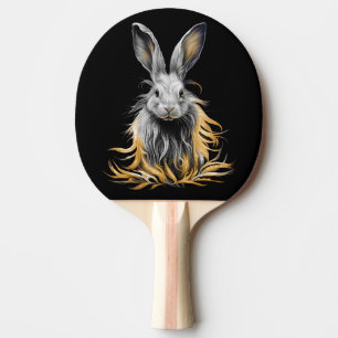 Raquete De Ping Pong Coelho da Cinza incrível no fogo