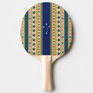 Raquete De Ping Pong Coleção Brasil