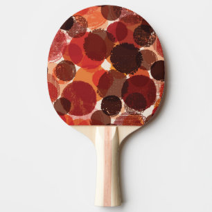 Raquete De Ping Pong Coleção de Padrões sem costura abstrato