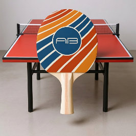 Raquete De Ping Pong Colheita Dourada de 1970