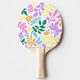 Raquete De Ping Pong Colorful foliage