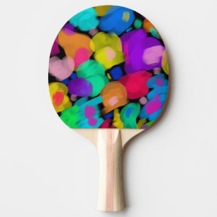 Raquete De Ping Pong Colorful watercolor print
