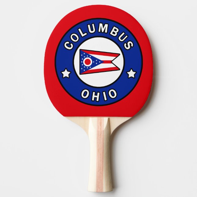 Raquete De Ping Pong Columbus Ohio (Frente)