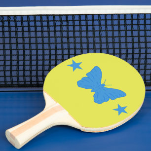 Raquete de ping pong com a Bandeira de Bady Bassit