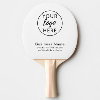 Raquete de Ping Pong com Logotipo Empresarial Pers