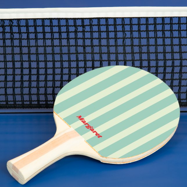 Raquete de Ping Pong com nome monograma (Insitu)