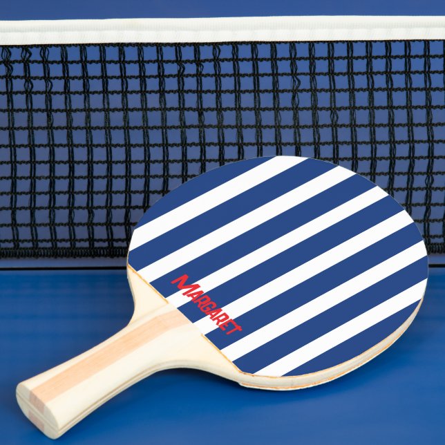 Raquete de Ping Pong com nome monograma (Insitu)