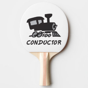 Raquete De Ping Pong Condutor de trem