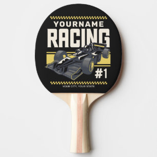 Raquete De Ping Pong Controlador de Carro de Corrida Rápida de Equipe