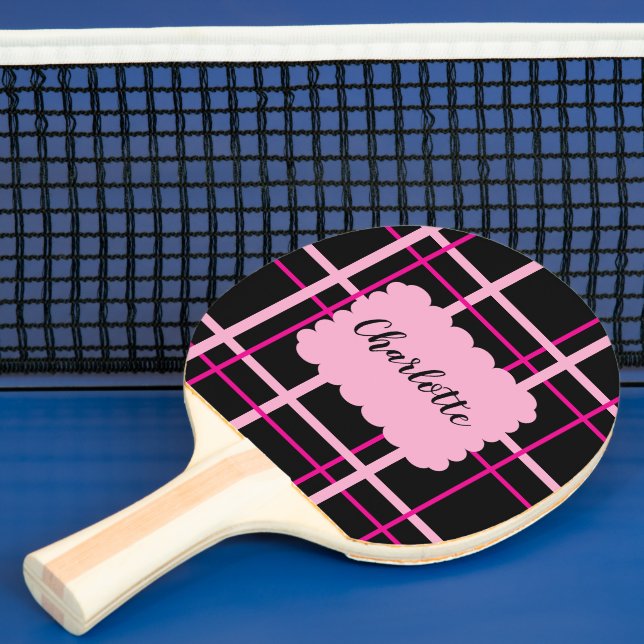 Raquete De Ping Pong Cool Striped Pattern (Insitu)
